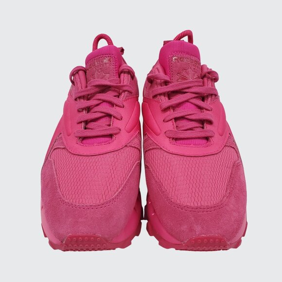 Big Girls Cardi B Classic Leather V2 Casual Sneakers Women's Size 7 - Picture 2 of 10